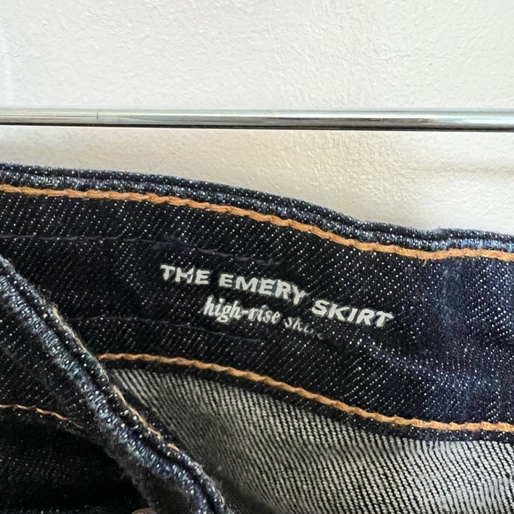 AG Adriano Goldschmied Women's The Emery Jean Skirt pencil skirt size 25 - Picture 2 of 4